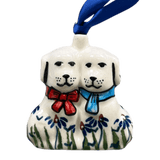 Ornament, Puppy Dogs, 2.5" in "Riverbank" by Manufaktura | K015T-MC15