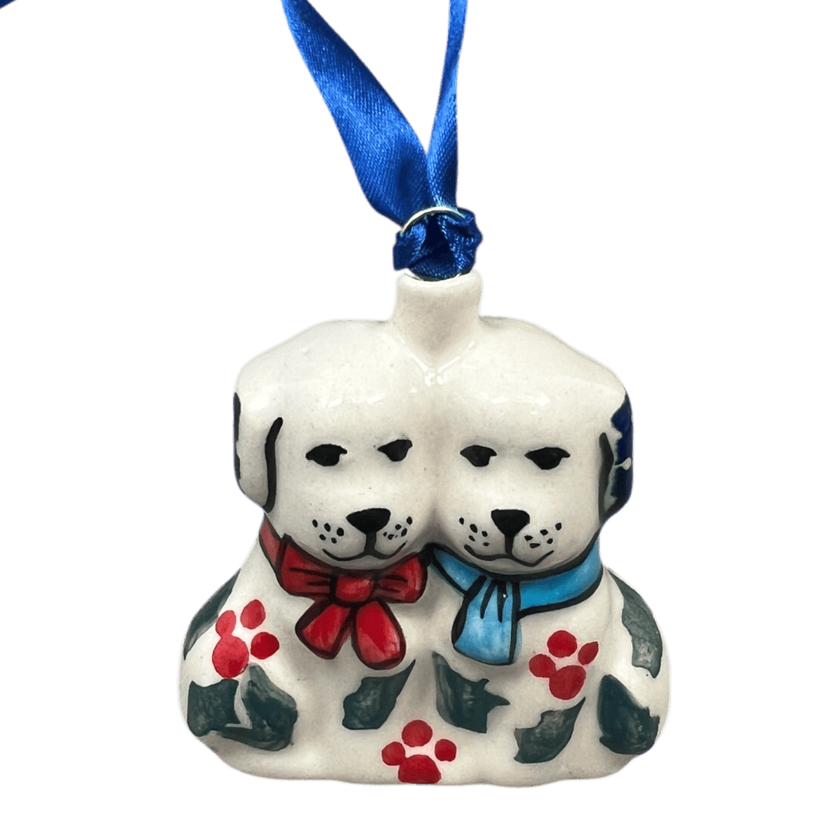 Ornament, Puppy Dogs, 2.5" in "Holiday Cheer" by Manufaktura | K015T-NOS2