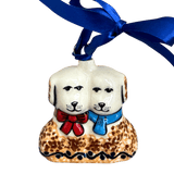 Ornament, Puppy Dogs, 2.5" in "Desert Sunrise" by Manufaktura | K015U-KLJ