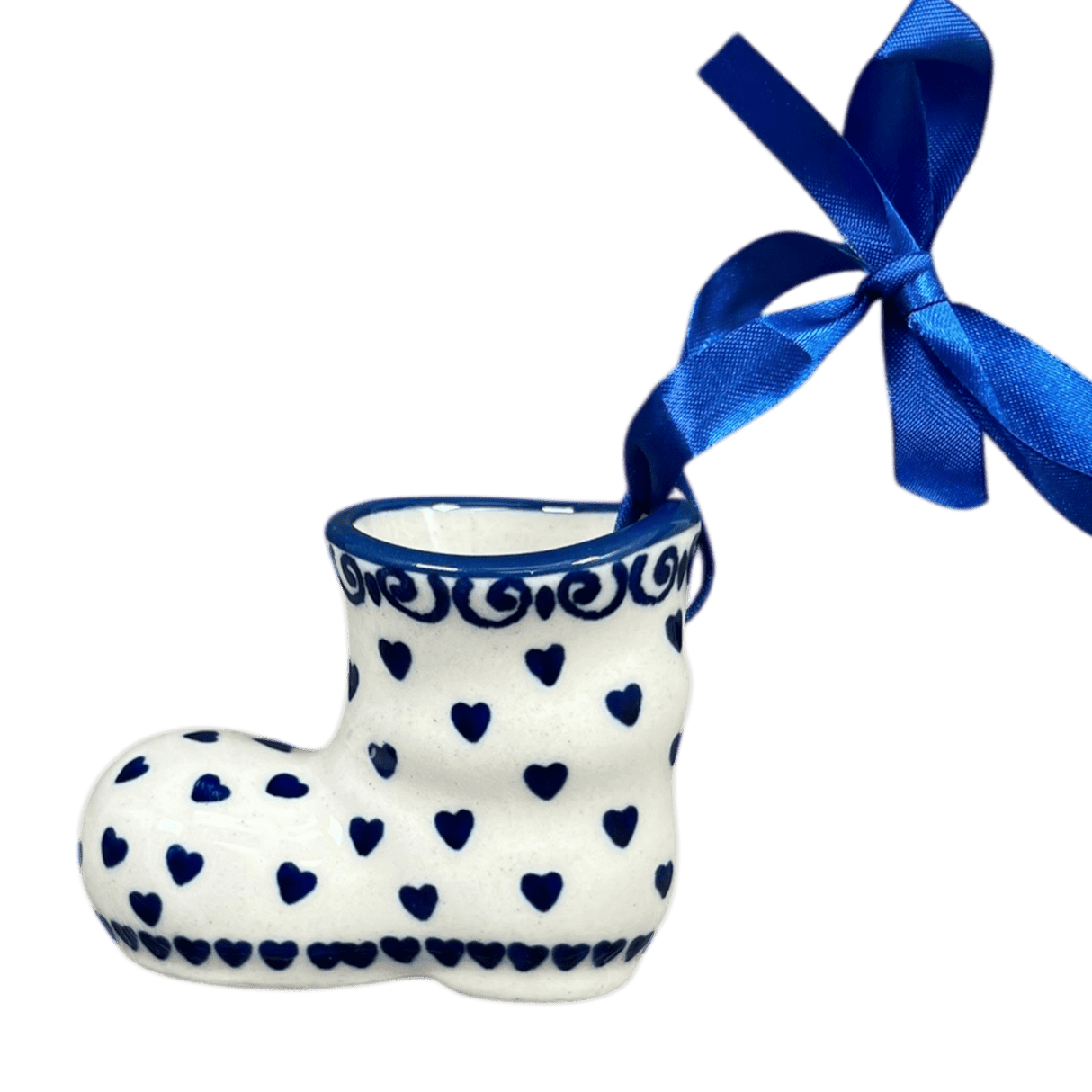 Christmas Boot, 2.25" in "Heartfelt Blue" by Manufaktura | K017T-PS02