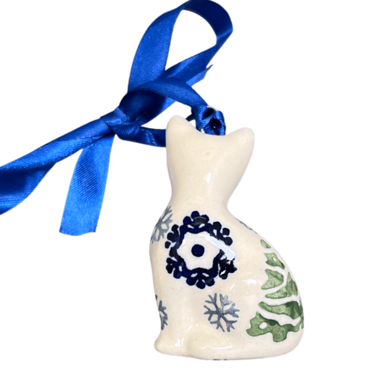 Ornament, Cat, 1.5" in "Reindeer Games" by Manufaktura | K018T-BL07