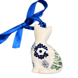 Ornament, Cat, 1.5" in "Reindeer Games" by Manufaktura | K018T-BL07