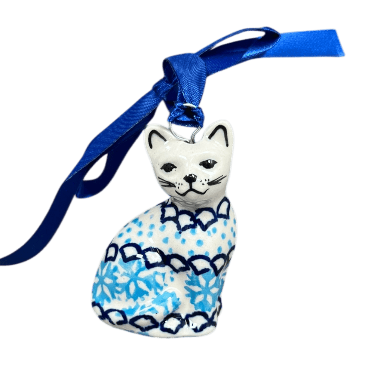 Ornament, Cat, 1.5" in "Peaceful Season" by Manufaktura | K018T-JG24