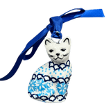Ornament, Cat, 1.5" in "Peaceful Season" by Manufaktura | K018T-JG24