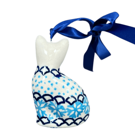 Ornament, Cat, 1.5" in "Peaceful Season" by Manufaktura | K018T-JG24