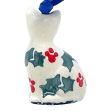 Ornament, Cat, 1.5" in "Holiday Cheer" by Manufaktura | K018T-NOS2