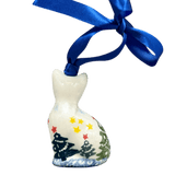 Ornament, Cat, 1.5" in "Festive Forest" by Manufaktura | K018U-INS6