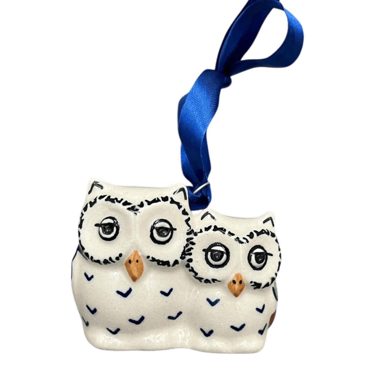 Ornament, Two Owl, 2" in "Autumn Harvest" by Manufaktura | K020S-LB