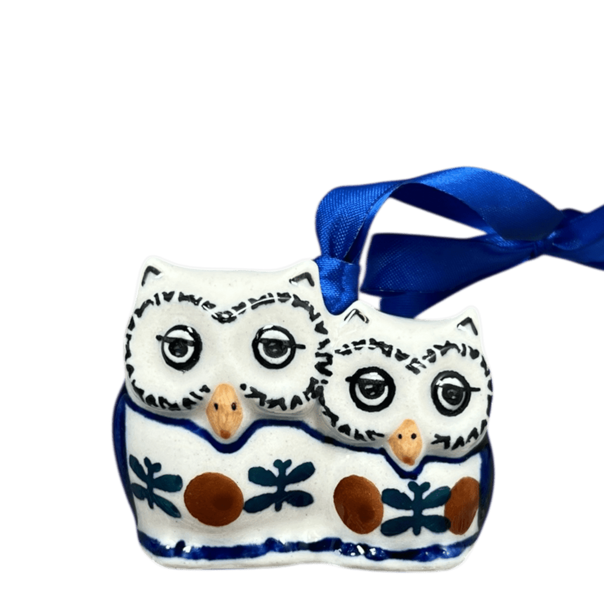 Ornament, Two Owl, 2" in "Mosquito" by Manufaktura | K020T-70