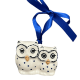 Ornament, Two Owl, 2" in "Simply Beautiful" by Manufaktura | K020T-AC61