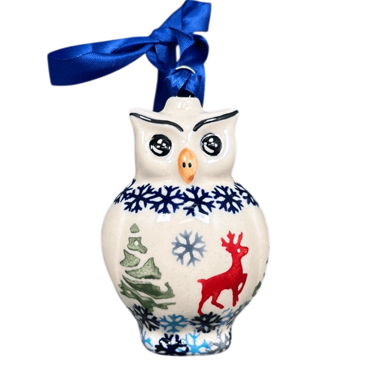 Ornament, Owl, 2" in "Reindeer Games" by Manufaktura | K026T-BL07