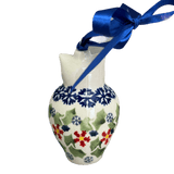 Ornament, Owl, 2" in "Holly In Bloom" by Manufaktura | K026T-IN13