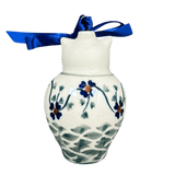 Ornament, Owl, 2" in "Woven Pansies" by Manufaktura | K026T-RV