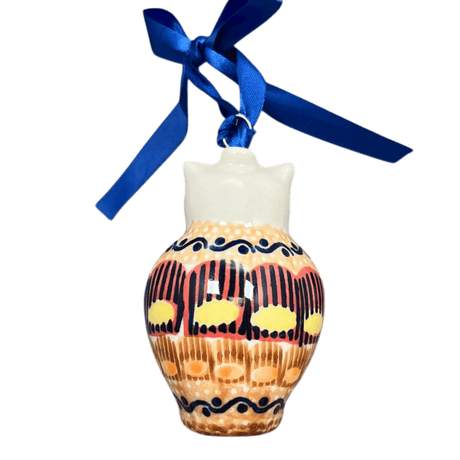 Ornament, Owl, 2" in "Desert Sunrise" by Manufaktura | K026U-KLJ