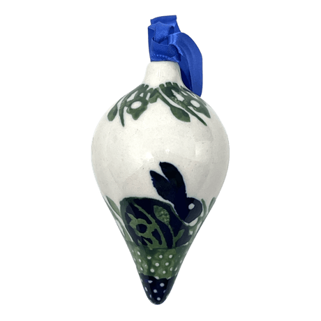 Ornament, Teardrop in "Bunny Love" by Manufaktura | K027T-P324