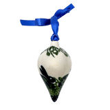 Ornament, Teardrop in "Bunny Love" by Manufaktura | K027T-P324