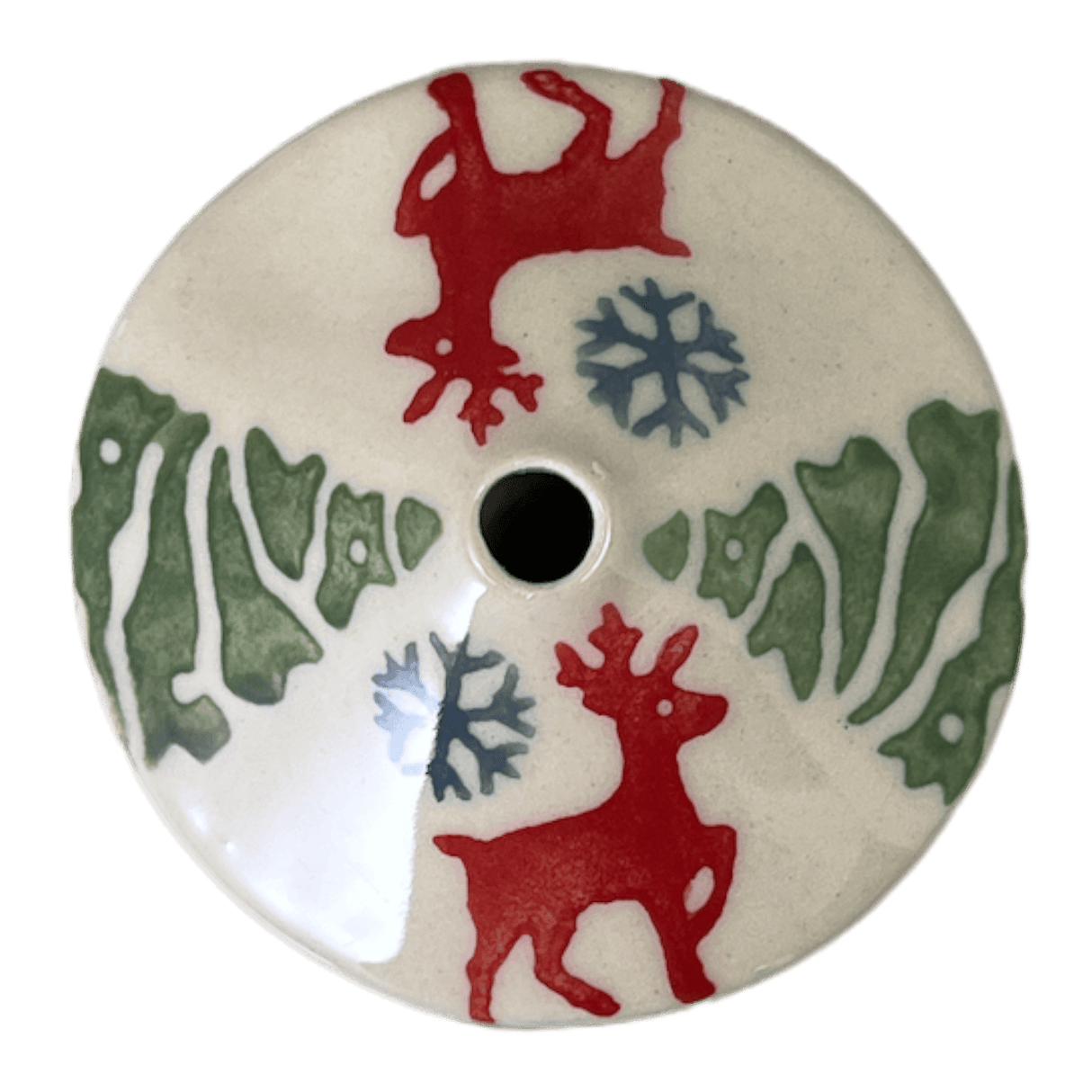 Ornament, Mushroom, 2.25" in "Reindeer Games" by Manufaktura | K029T-BL07