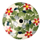 Ornament, Mushroom, 2.25" in "Holly In Bloom" by Manufaktura | K029T-IN13