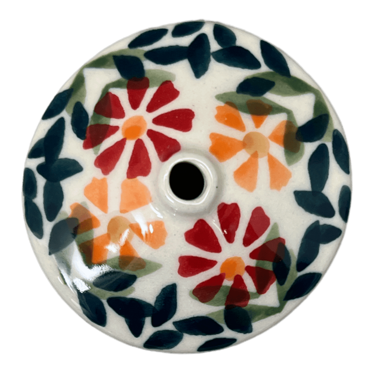 Ornament, Mushroom, 2.25" in "Flower Power" by Manufaktura | K029T-JS14
