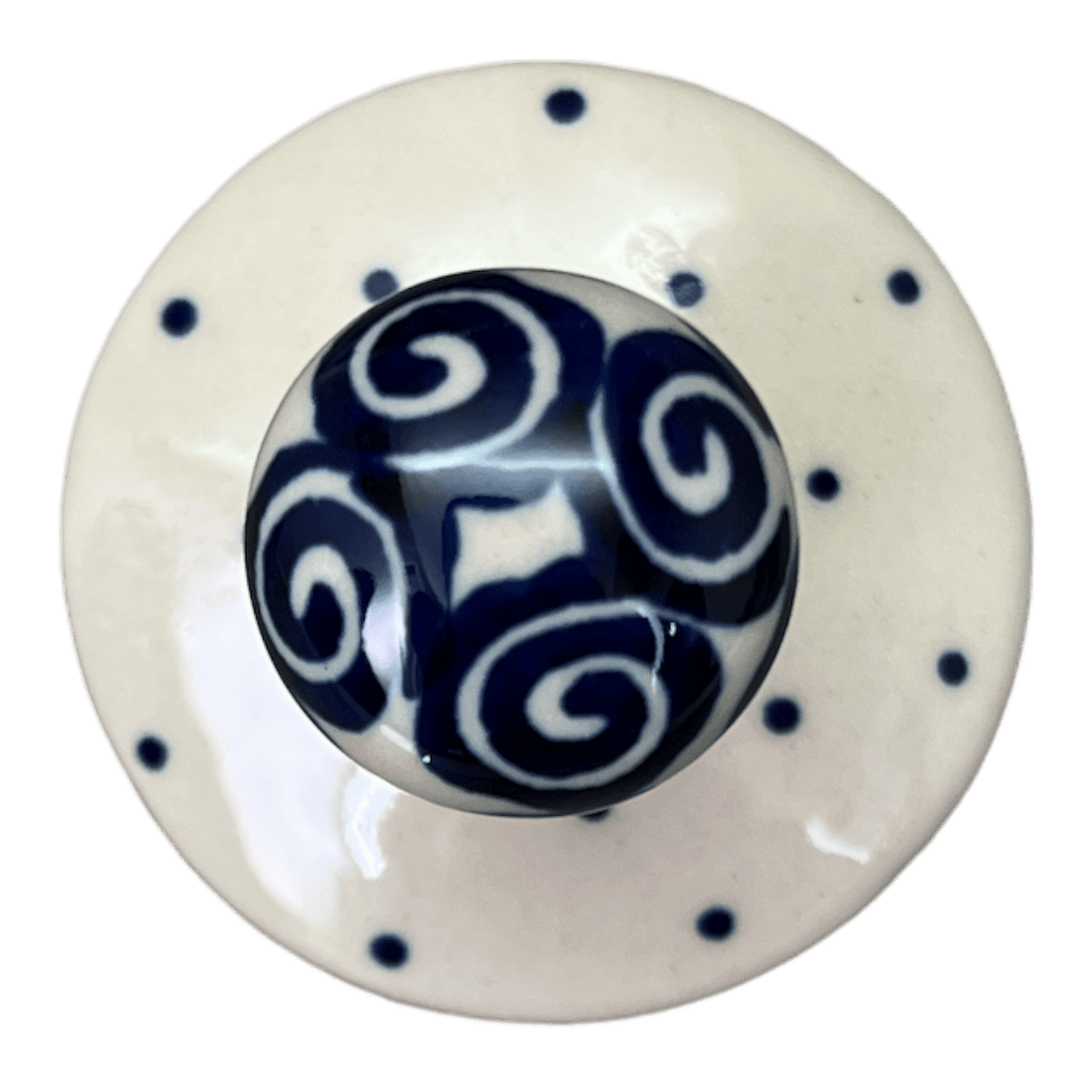 Ornament, Mushroom, 2.25" in "Flower Power" by Manufaktura | K029T-JS14