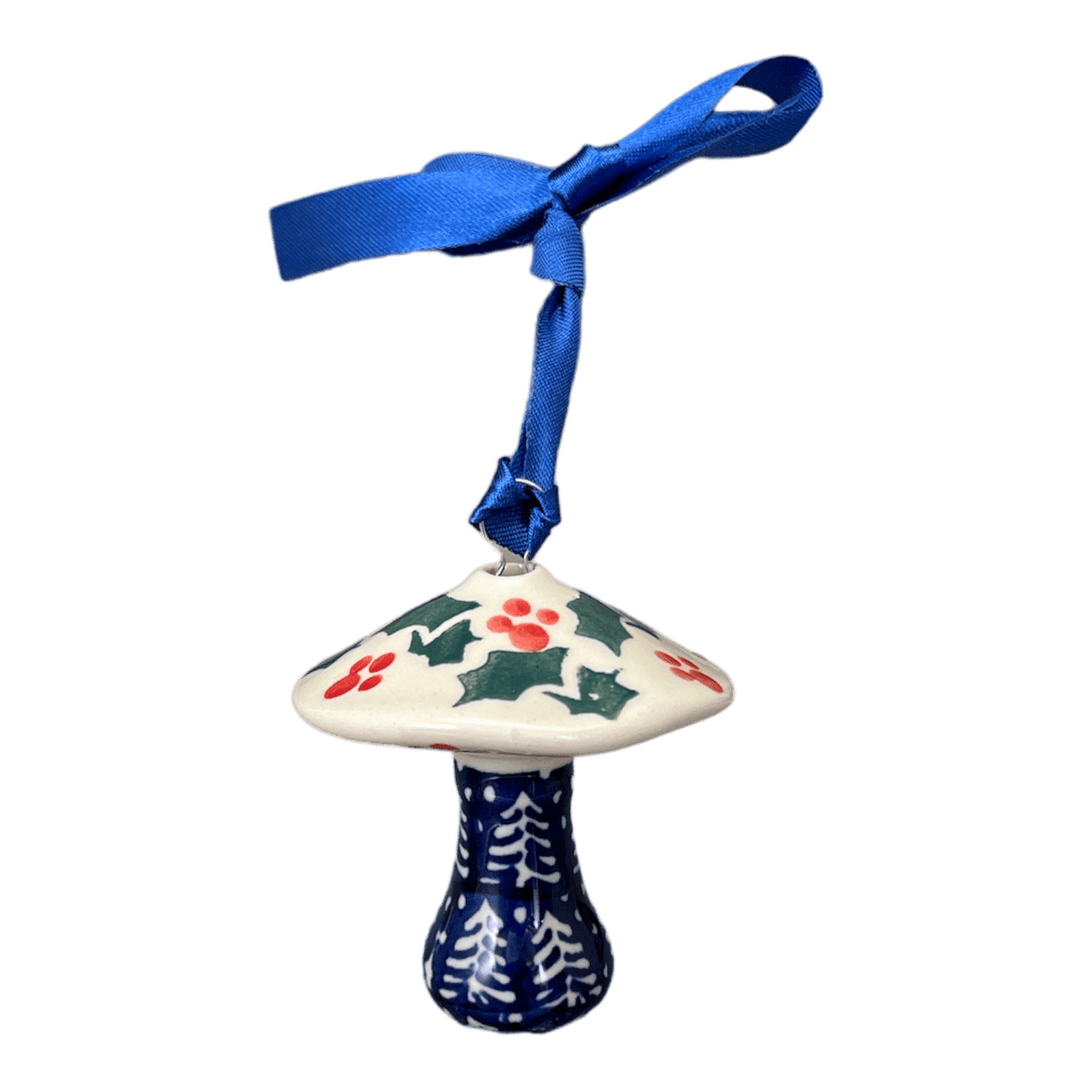 Ornament, Mushroom, 2.25" in "Holiday Cheer" by Manufaktura | K029T-NOS2
