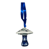 Ornament, Mushroom, 2.25" in "Starry Wreath" by Manufaktura | K029T-PZG