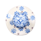 Ornament, Mushroom, 2.25" in "Snowflake Love" by Manufaktura | K029U-PS01