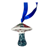 Ornament, Mushroom, 2.25" in "Evergreen Bells" by Manufaktura | K029U-PZDG