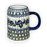 Drinking Glass, Tankard, 22 oz Small in "Iris" by Manufaktura | K054S-BAM