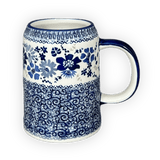 Tankard, 22 oz in "Blue Life" by Manufaktura | K054S-EO39