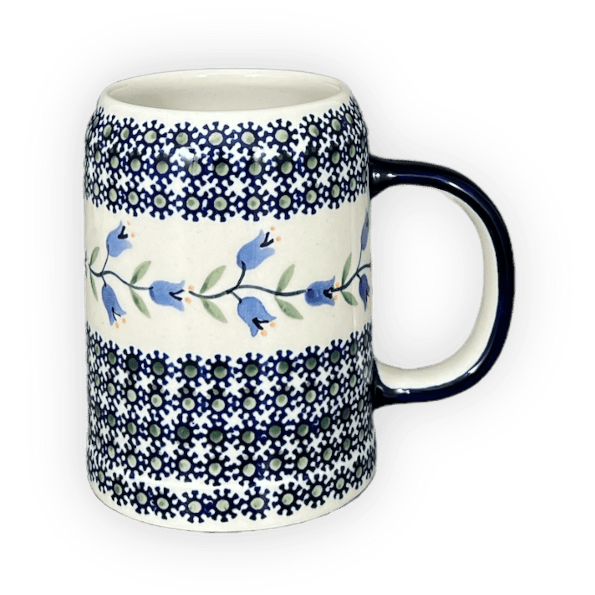 Drinking Glass, Tankard, 22 oz Small in "Lily of the Valley" by Manufaktura | K054T-ASD