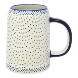 Drinking Glass, Tankard, 22 oz Small in "Misty Blue" by Manufaktura | K054U-61A