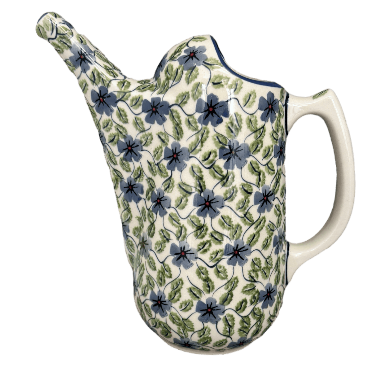 Watering Can, Pitcher, 1.65 Liters in "Periwinkle Vine" by Manufaktura | K055U-TAB1