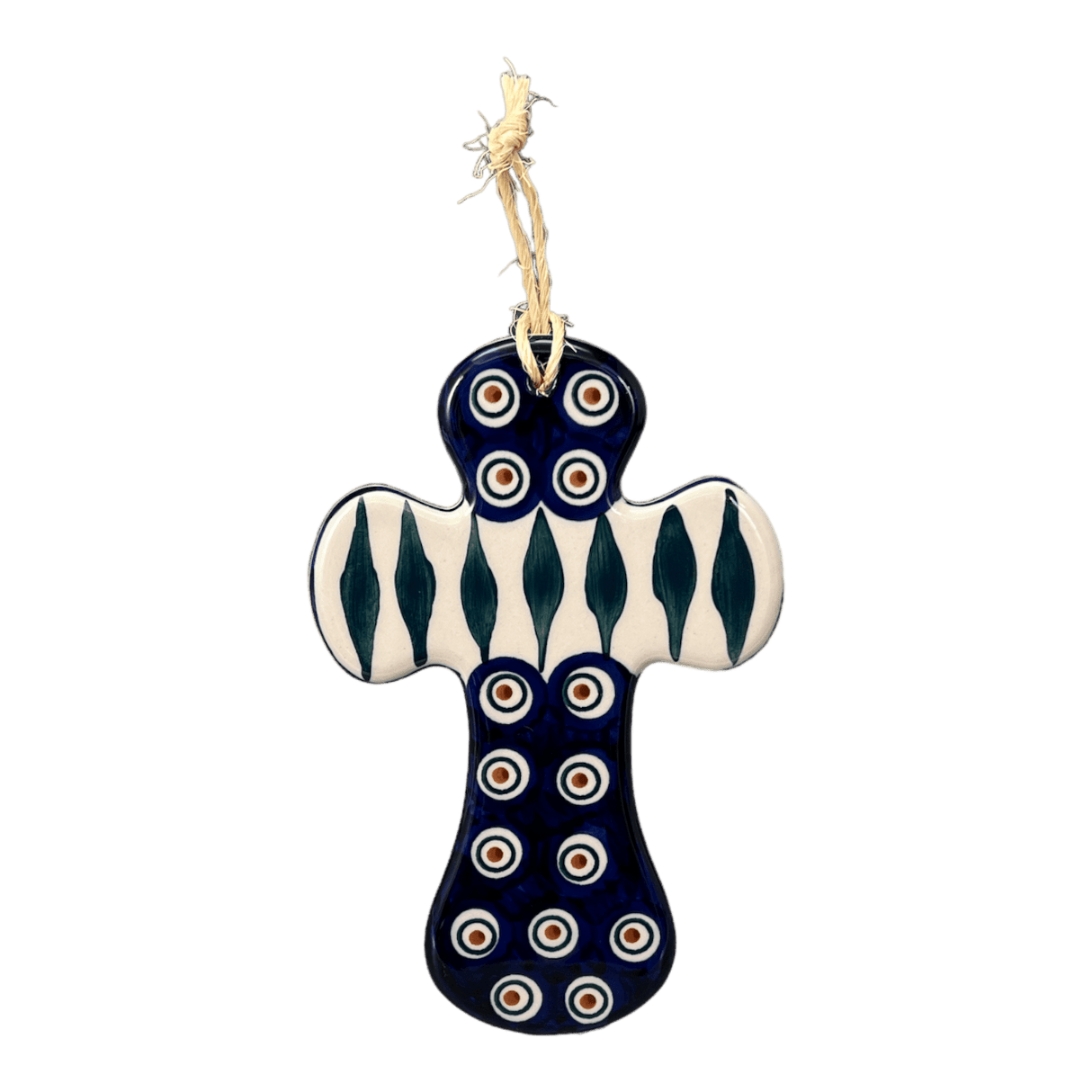 Cross, 7" in "Peacock" by Manufaktura | K062T-54
