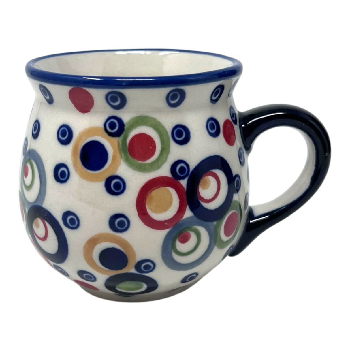 Mug, Belly Mug, Small, 7 oz in "Bubble Machine" by Manufaktura | K067M-AS38