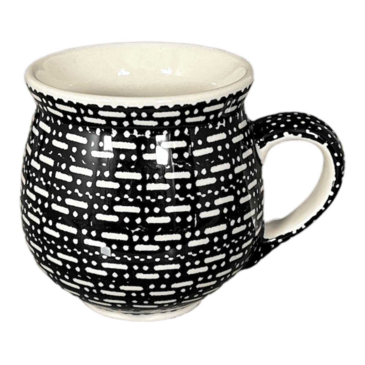 Mug, Belly Mug, Small, 7 oz in "Metro" by Manufaktura | K067T-WCZM
