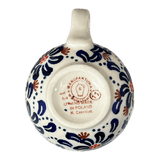 Mug, Belly Mug, Small, 7 oz in "Floral Fireworks" by Manufaktura | K067U-BSAS