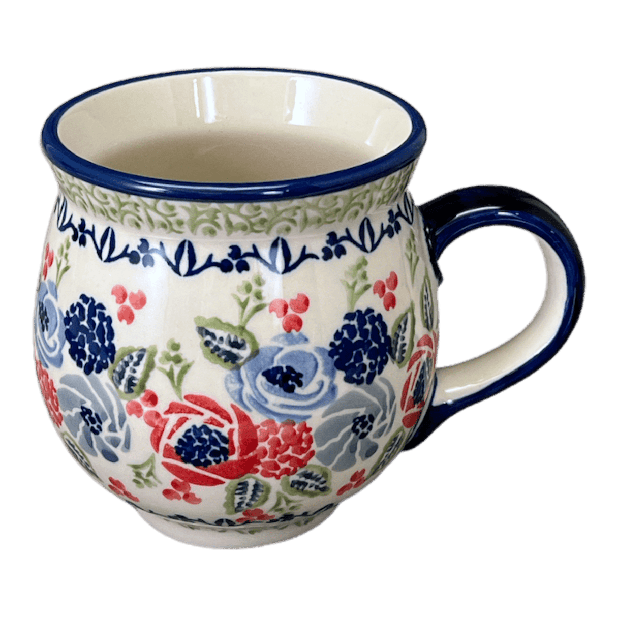 Mug, Belly Mug, 16oz Large in "" by Manufaktura | K068S-DPKW