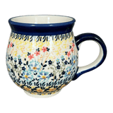 Mug, Belly Mug, 16oz Large in "Sunny Bouquet" by Manufaktura | K068S-JZ40