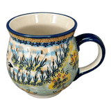 Mug, Belly Mug, 16oz Large in "Whooping Cranes" by Manufaktura | K068S-WK74