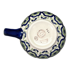 Polish Pottery Large Belly Mug (Green Tea Garden) | K068T-14 Additional Image at PolishPotteryOutlet.com