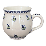 Mug, Belly Mug, 16 oz Large in "Green Apple" by Manufaktura | K068T-15