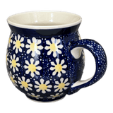 Mug, Belly Mug, 16oz Large in "Mornin' Daisy" by Manufaktura | K068T-AM