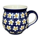 Mug, Belly Mug, 16 oz Large in "Paperwhites" by Manufaktura | K068T-TJP