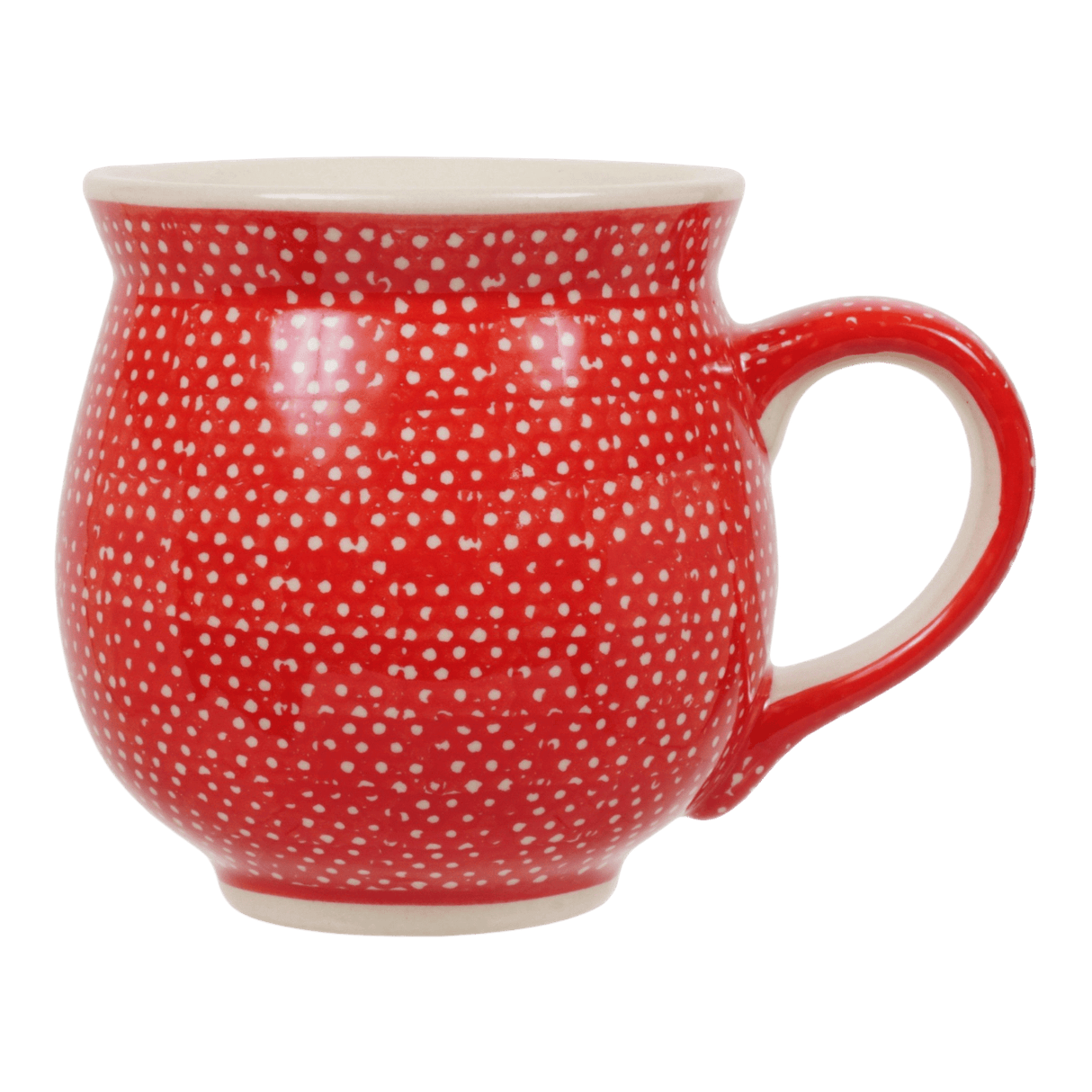 Mug, Belly Mug, 16oz Large in "Red Sky at Night" by Manufaktura | K068T-WCZE