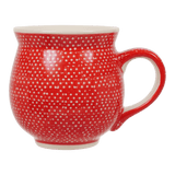 Mug, Belly Mug, 16oz Large in "Red Sky at Night" by Manufaktura | K068T-WCZE