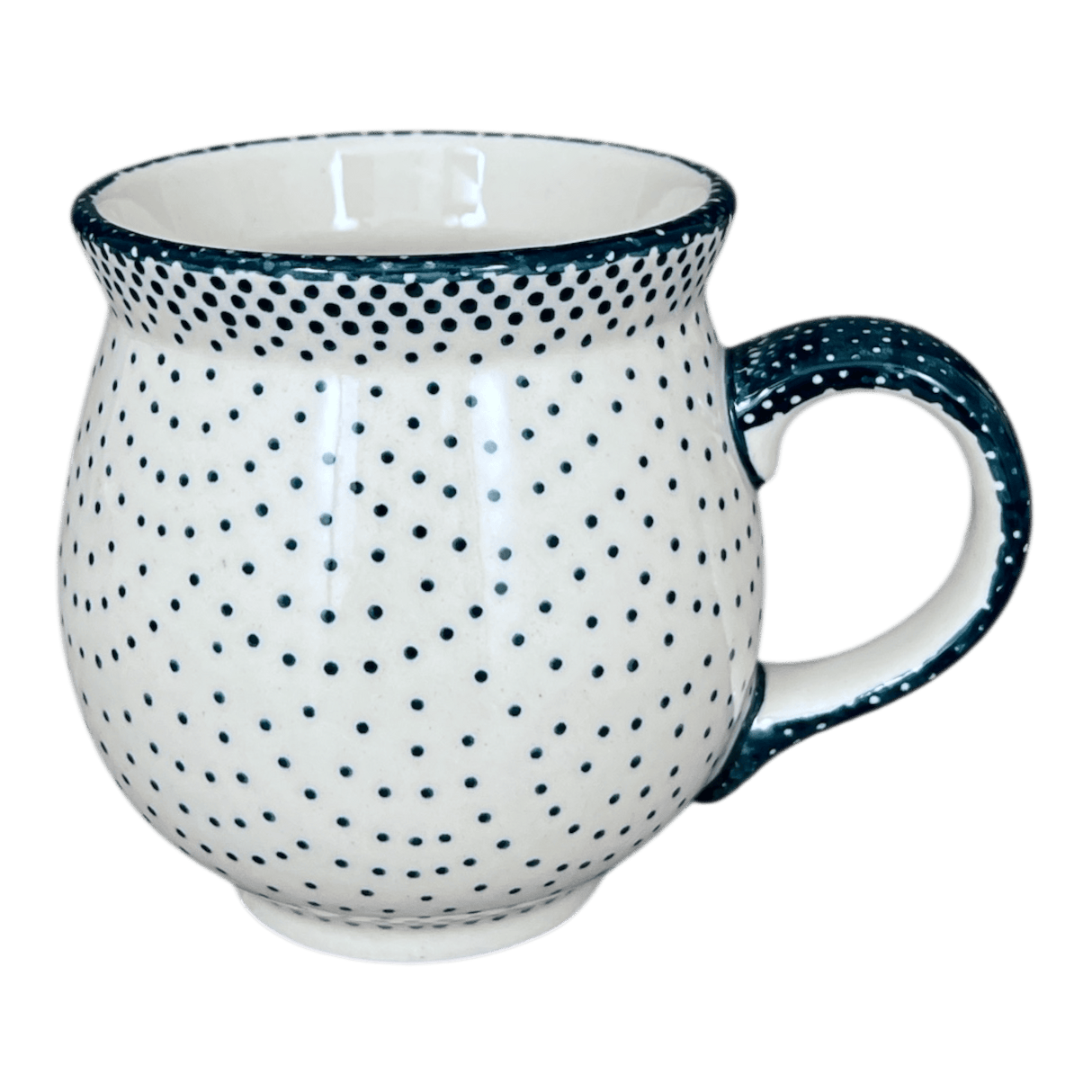 Mug, Belly Mug, 16 oz Large in "Misty Green" by Manufaktura | K068U-61Z