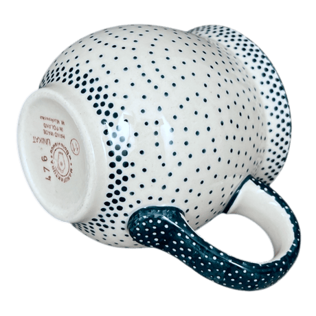 Mug, Belly Mug, 16 oz Large in "Misty Green" by Manufaktura | K068U-61Z