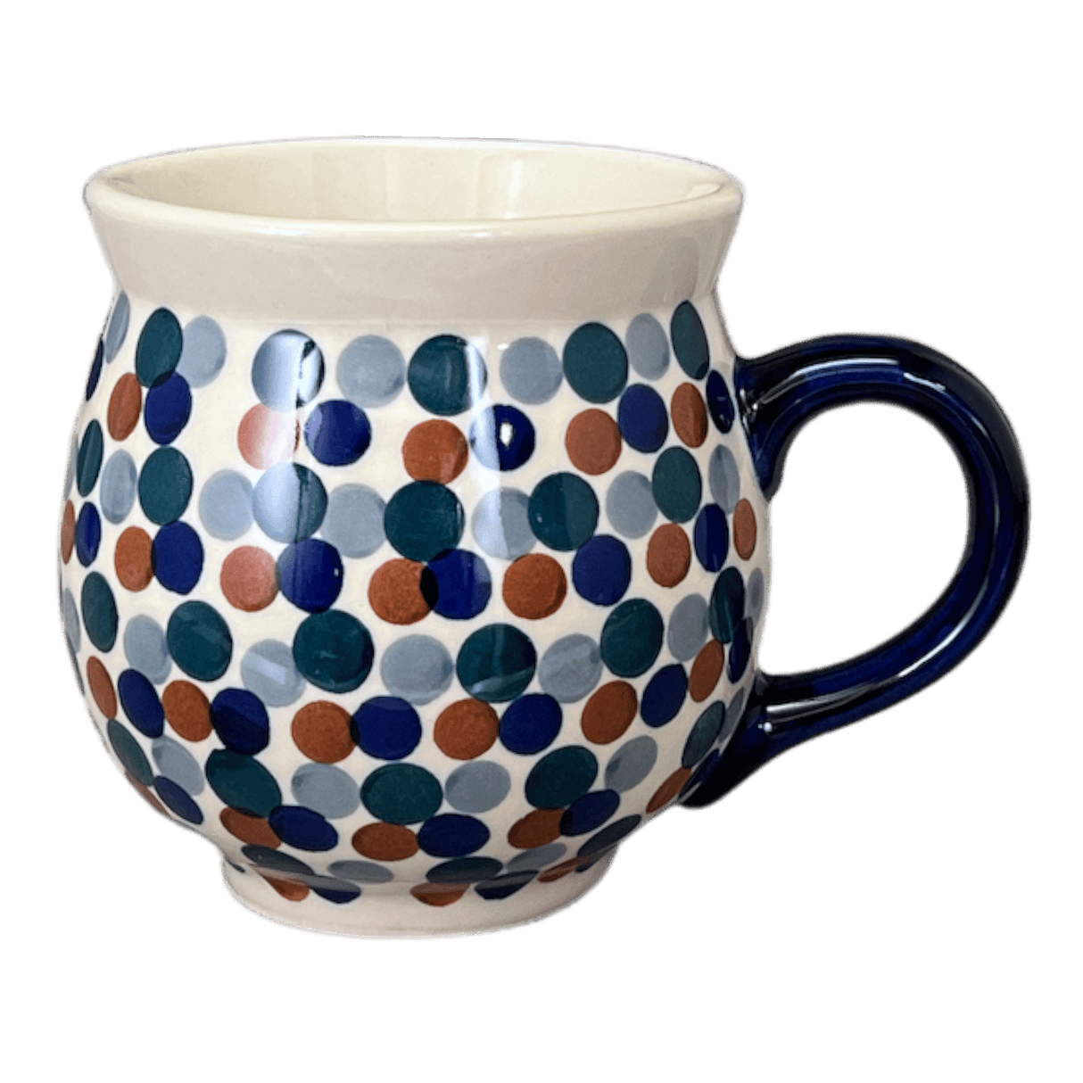 Mug, Belly Mug, 16oz Large in "Fall Confetti" by Manufaktura | K068U-BM01