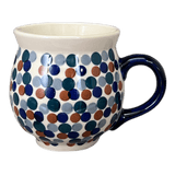 Mug, Belly Mug, 16oz Large in "Fall Confetti" by Manufaktura | K068U-BM01